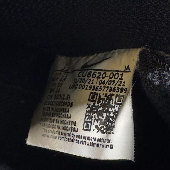 Nike Court Vision Mid‎ Men's Sneaker US Size 12 Black - Picture 6 of 7